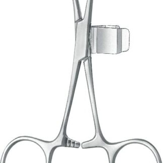 13-913-11-07  ~ TUCHKLEMME, SCHARF, M. KLAMMER, 11 CM ~