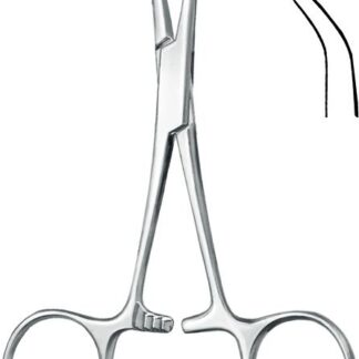 13-915-13-07  ~ TUCHKLEMME, BACKHAUS, SCHARF, 13 CM ~