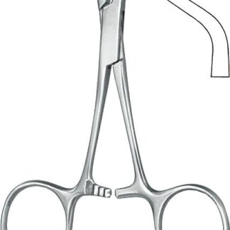 13-923-13-07  ~ TUCHKLEMME, TOHOKU, STUMPF, 13,5 CM ~