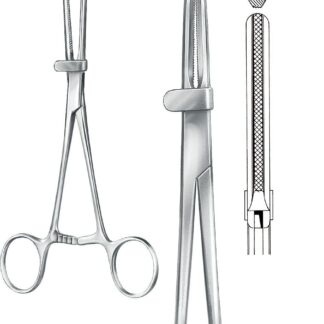 13-946-20-07  ~ SCHLAUCHKLEMME M. SCHUTZBÜGEL, 20,5 CM ~