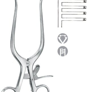 15-734-24-07  ~ Wundspreizer, scharf, 3x4 Z., 24 cm ~