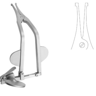 15-812-01-07  ~ Wirbelkörperspreizer,  12,7 cm ~