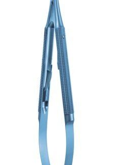 20-017-18-09  ~ TI-MIKRONADELHALTER, GEB., M. SP., 18 CM ~