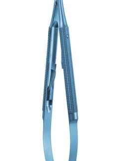 20-031-21-09  ~ Ti-Mikronadelh., geb., m.Sp., 1,2mm,21cm ~