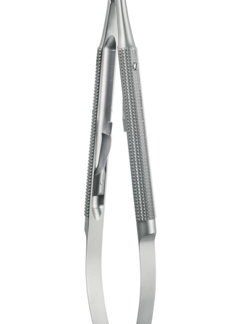 20-033-21-07  ~ Mikronadelh., geb., o.Sp., 1,2 mm, 21 cm ~