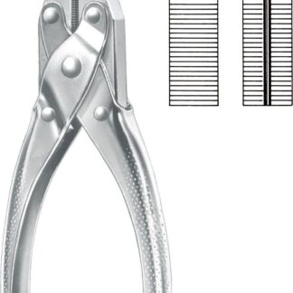 22-505-17-07  ~ PARALLEL-FLACHZANGE, 18,5 CM ~