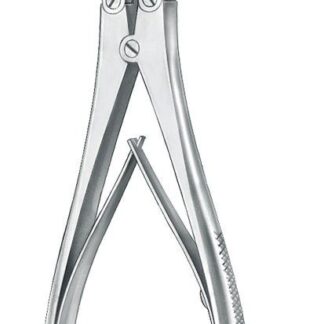 22-510-18-07  ~ FLACHZANGE, ÜBERSETZT, SCHLANK, 18 CM ~