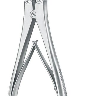 22-514-18-07  ~ FLACHZANGE, ÜBERSETZT, BREIT, 18 CM ~