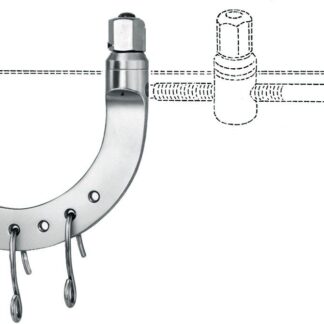 22-581-05-07  ~ EXTENSIONSBÜGEL, KIRSCHNER, 200X155 MM ~