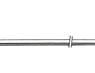 22-631-15-05  ~ KIRSCHNERDRAHT, 1,5X160 MM, ENDE RUND ~