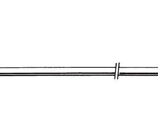 22-639-18-05  ~ KIRSCHNERDRAHT, DOPPELSPITZE, 1,8X160 MM ~