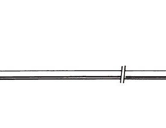 22-639-20-05  ~ KIRSCHNERDRAHT, DOPPELSPITZE, 2,0X160 MM ~