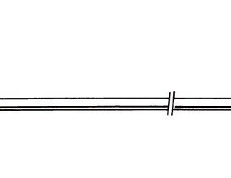 22-640-42-05  ~ KIRSCHNERDRAHT, DOPPELSPITZE, 1,2X310 MM ~