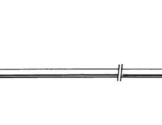 22-640-44-05  ~ KIRSCHNERDRAHT, DOPPELSPITZE, 1,4X310 MM ~