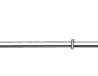 22-640-55-05  ~ KIRSCHNERDRAHT, DOPPELSPITZE, 2,5X310 MM ~