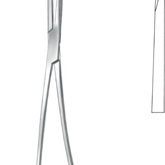 24-267-24-07  ~ BRONCHUSKLEMME, SEMB, ST. GEB., 24,5 CM ~