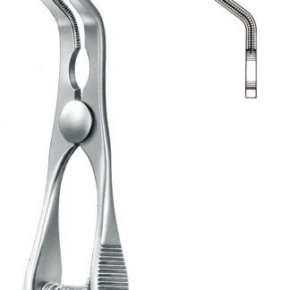 24-291-07-07  ~ Bulldogklemme, De Bakey-Satinsky, 7cm ~