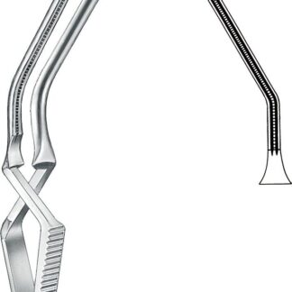 24-299-01-07  ~ BULLDOGKLEMME, GREGORY, LI., 11 CM ~