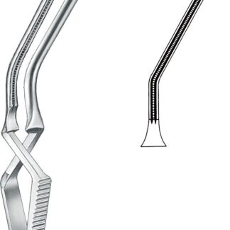 24-299-02-07  ~ BULLDOGKLEMME, GREGORY, RE., 11 CM ~