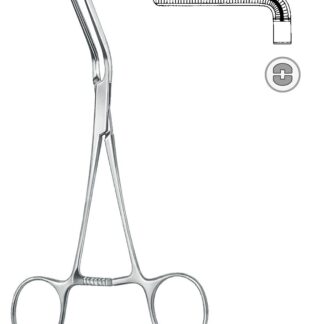 24-336-90-07  ~ ATR.-GEFÄSSKLEMME, DARDIK, 90 , 13,5 CM ~