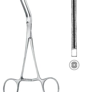 24-338-00-07  ~ ATR.-GEFÄSSKLEMME, DARDIK, GER., 17 CM ~