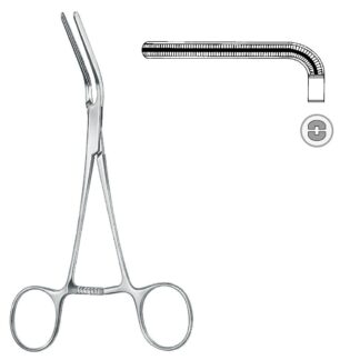 24-338-90-07  ~ ATR.-GEFÄSSKLEMME, DARDIK, 90 , 14 CM ~