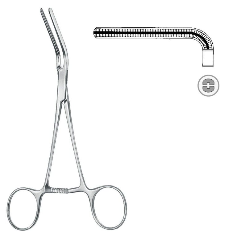 24-338-90-07 24-338-90-07  ~ ATR.-GEFÄSSKLEMME, DARDIK, 90 , 14 CM ~