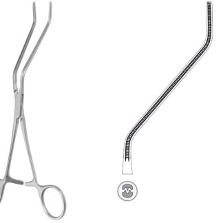 24-349-20-07  ~ Atr.-Subclaviusklemme, Henly, 20 cm ~