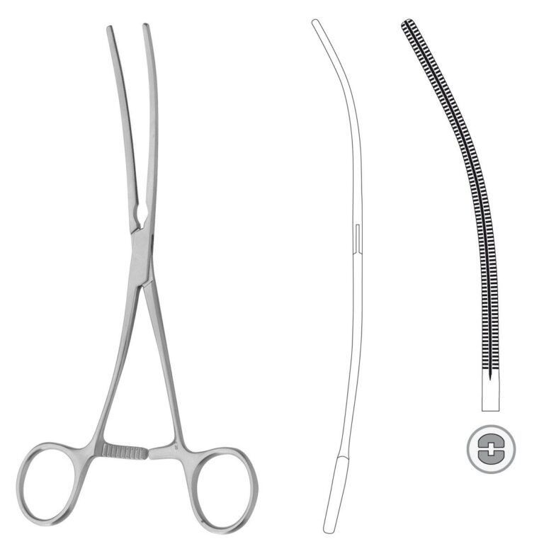 24-354-19-07 24-354-19-07  ~ Atr.-Aortaklemme, Cooley, 19 cm ~