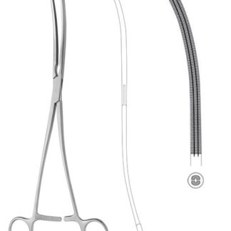 24-354-32-07  ~ Atr.-Aortaklemme, Cooley, 31,5 cm ~