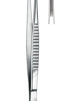 24-388-24-07  ~ ATR.-PINZETTE, DE BAKEY, 2 MM, 25 CM ~