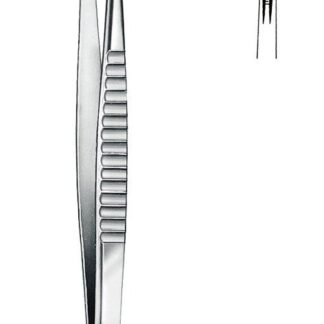 24-389-30-07  ~ ATR.-PINZ., DE BAKEY, GEW., 2 MM, 30 CM ~