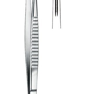 24-390-30-07  ~ ATR.-PINZETTE, DE BAKEY, 3,5 MM, 30 CM ~