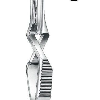 24-392-07-07  ~ BULLDOGKLEMME, DE BAKEY, GER., 8 cm ~