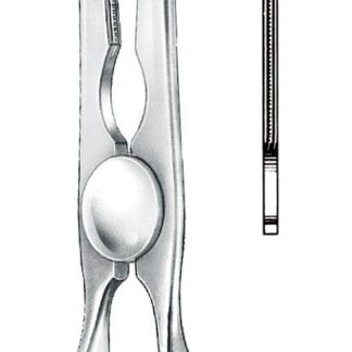 24-398-09-07  ~ Bulldogklemme Glover Gerade 9,5 CM ~