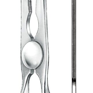 24-398-11-07  ~ Klemme, Bulldog, Glover, ger., 11 cm ~