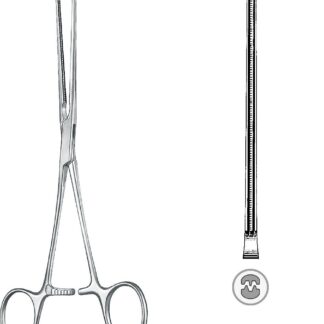 24-414-18-07  ~ ATR.-KLEMME, BAINBRIDGE, GER., 18,5 CM ~