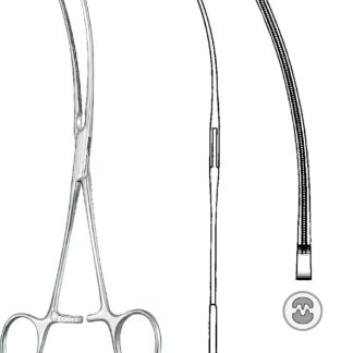 24-415-18-07  ~ ATR.-KLEMME, BAINBRIDGE, GEB., 18,5 CM ~