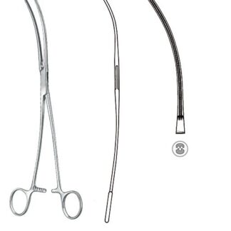 24-417-26-07  ~ ATR.-ANEURYSMAKLEMME, DE BAKEY, 26 CM ~