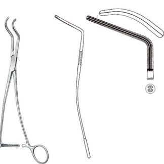 24-420-27-07  ~ ATR.-AORTAKLEMME, DE BAKEY, 27 CM ~