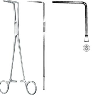 24-427-23-07  ~ ATR.-BRONCHUSKLEMME, LEES, GEW., 23 CM ~