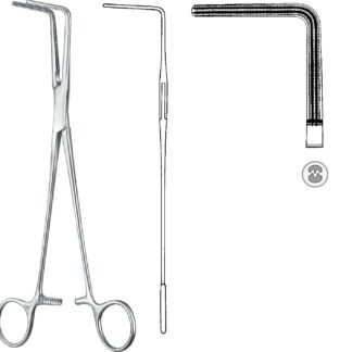 24-427-25-07  ~ ATR.-BRONCHUSKLEMME, LEES, GEW., 25,5 CM ~