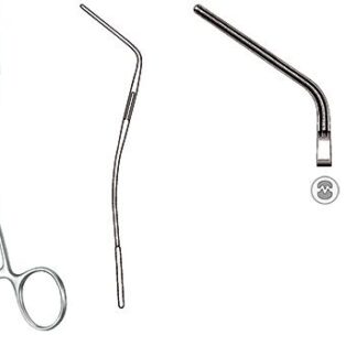 24-437-20-07  ~ ATR.-KLEMME, DE BAKEY, GEW., 21 CM ~