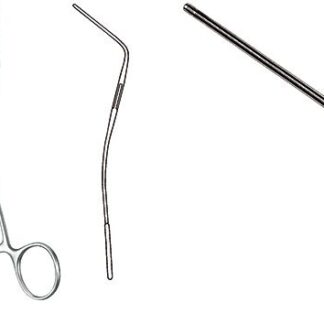 24-437-25-07  ~ ATR.-KLEMME, DE BAKEY, GEW., 26 CM ~