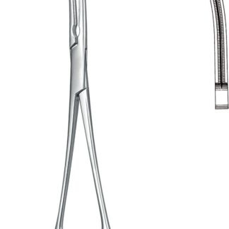 24-439-14-07  ~ ATR.-KLEMME, DE BAKEY, GEB., 14,5 CM ~