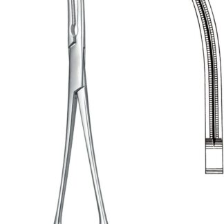 24-439-20-07  ~ ATR.-KLEMME, DE BAKEY, GEB., 20 CM ~