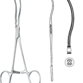 24-451-17-07  ~ ATR.-KLEMME, GLOVER, LÖFFELF., 17,5 CM ~