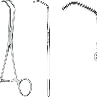 24-457-19-07  ~ Atr.-Klemme, Beck, doppelt geb., 19 cm ~