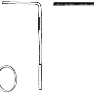24-458-10-07  ~ ATR.-KLEMME, DE BAKEY, 90  GEW., 10 CM ~