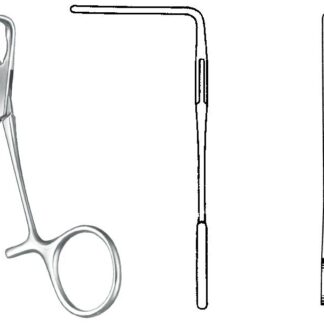 24-458-12-07  ~ ATR.-KLEMME, DE BAKEY, GER., 13 CM ~